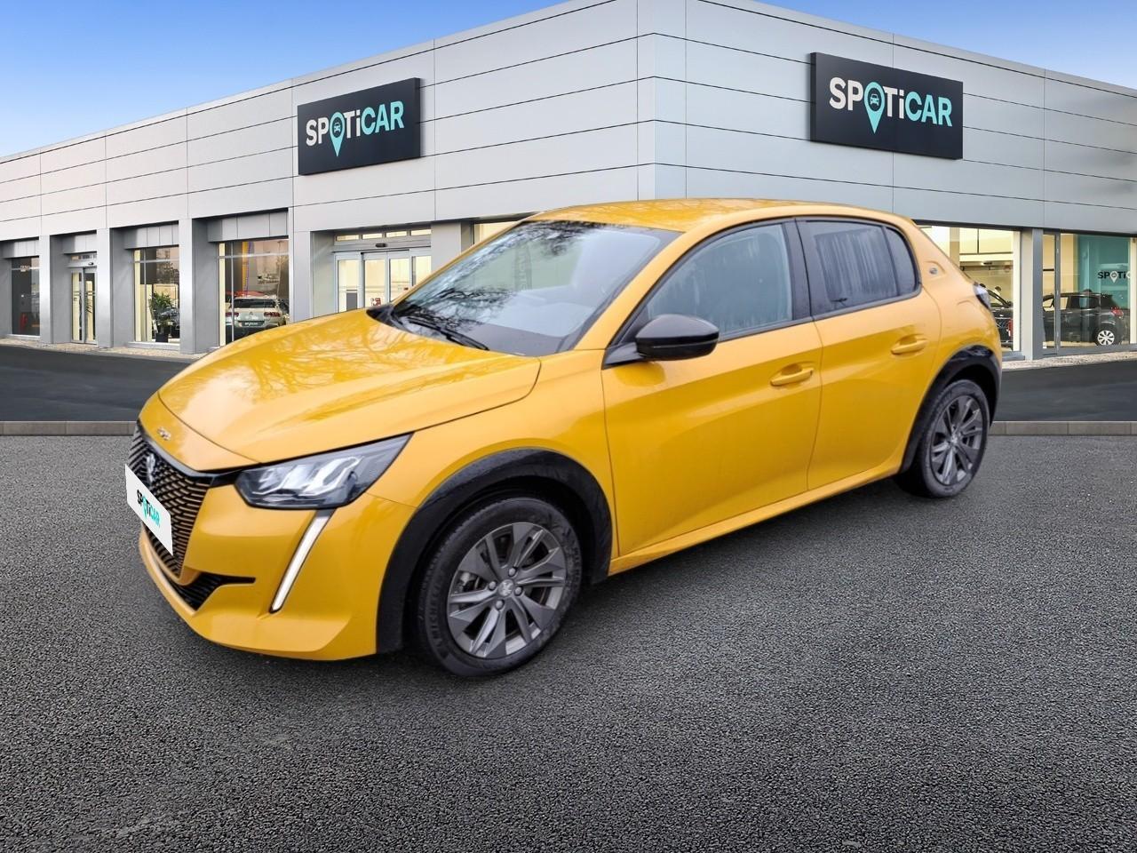 PEUGEOT PEUGEOT 208 Occasion Jaune Courant électrique 2023