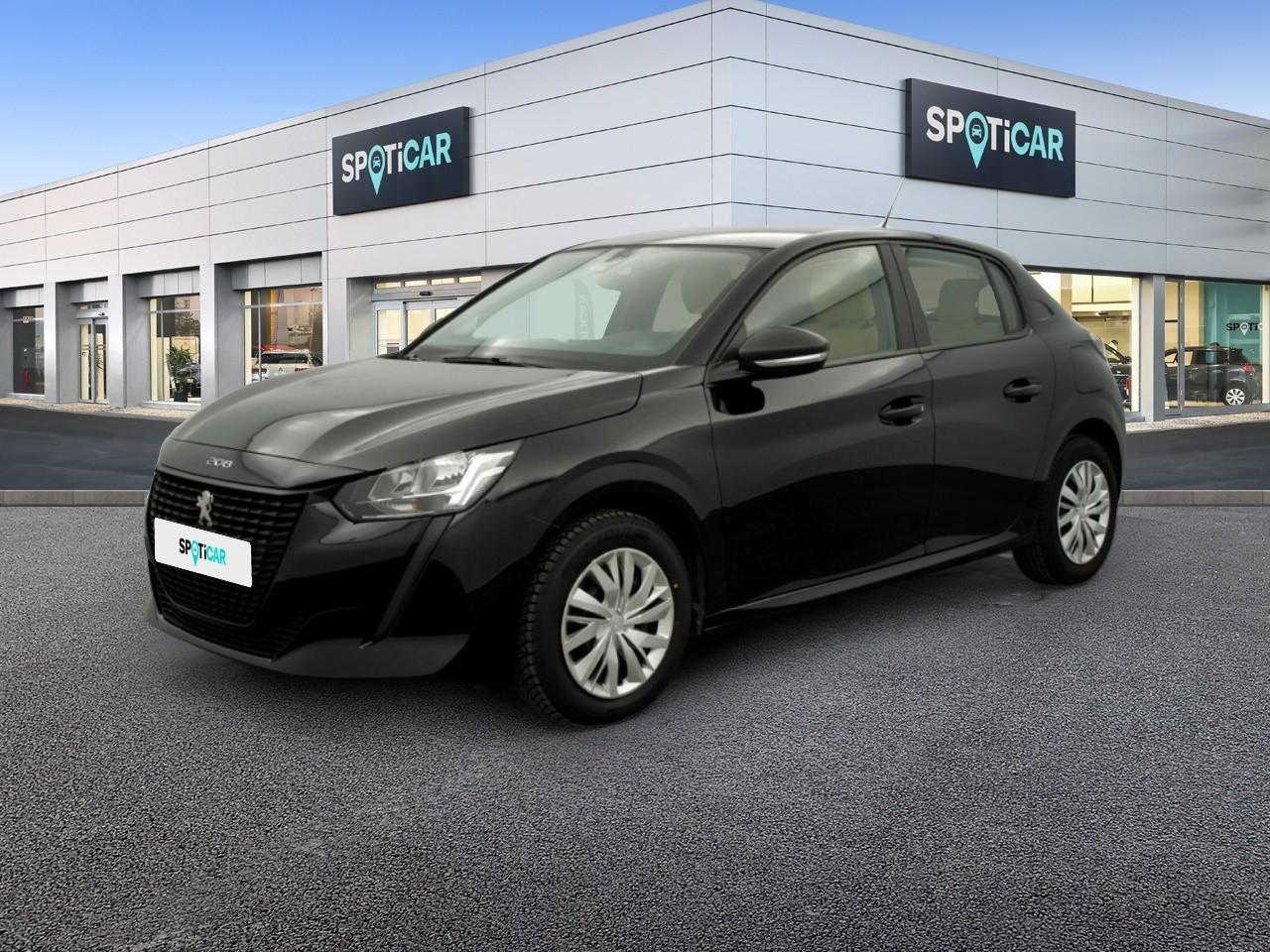 PEUGEOT PEUGEOT 208 Occasion Noir Essence sans plomb 2021