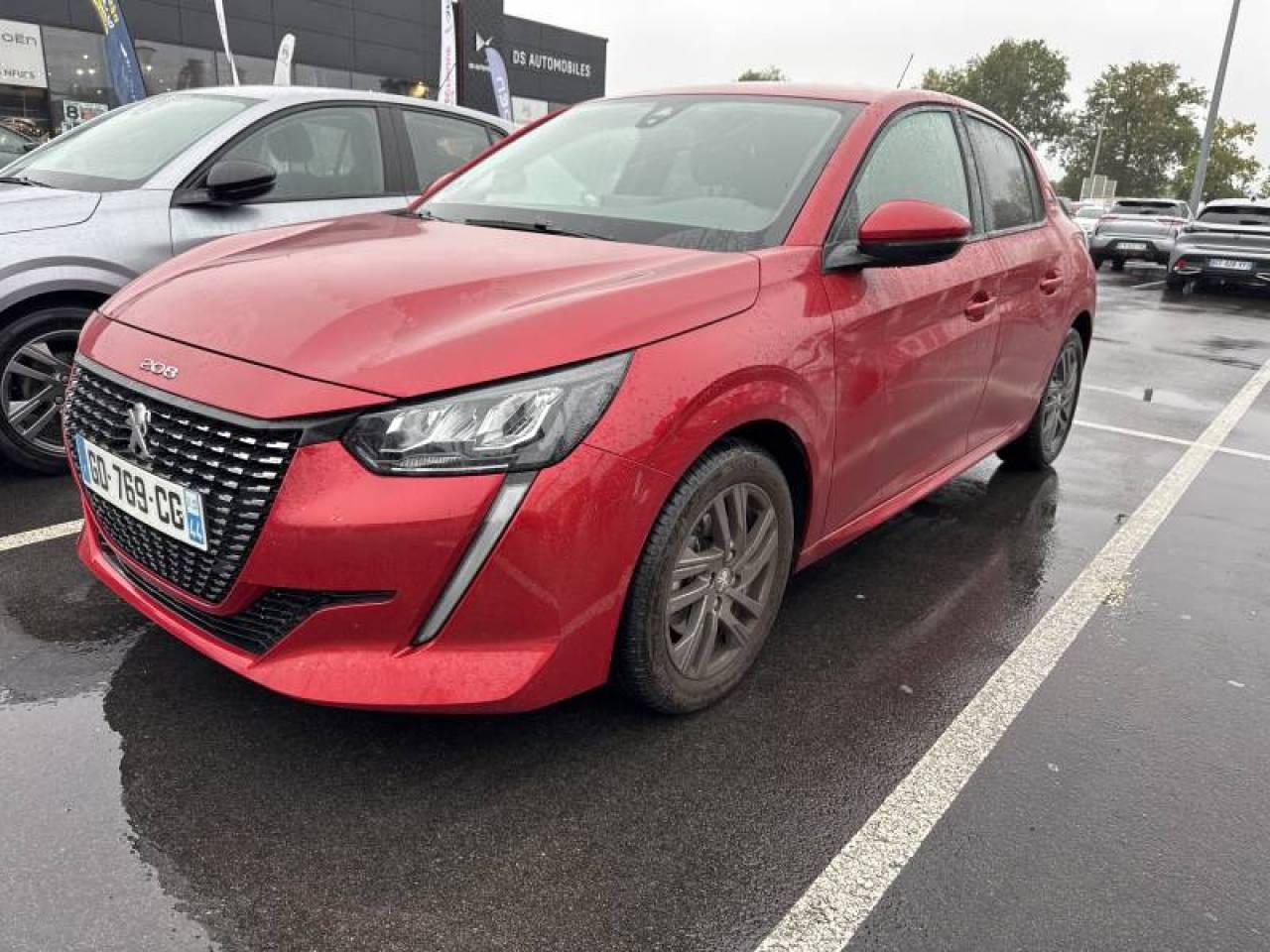 PEUGEOT PEUGEOT 208 Occasion Rouge Essence sans plomb 2021