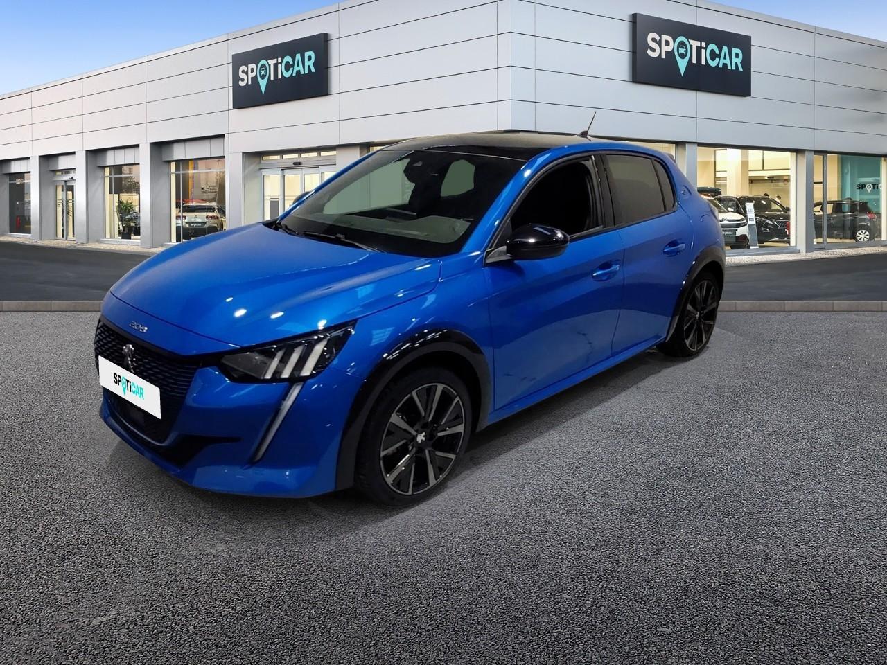 PEUGEOT PEUGEOT 208 Occasion Bleu Courant électrique 2022