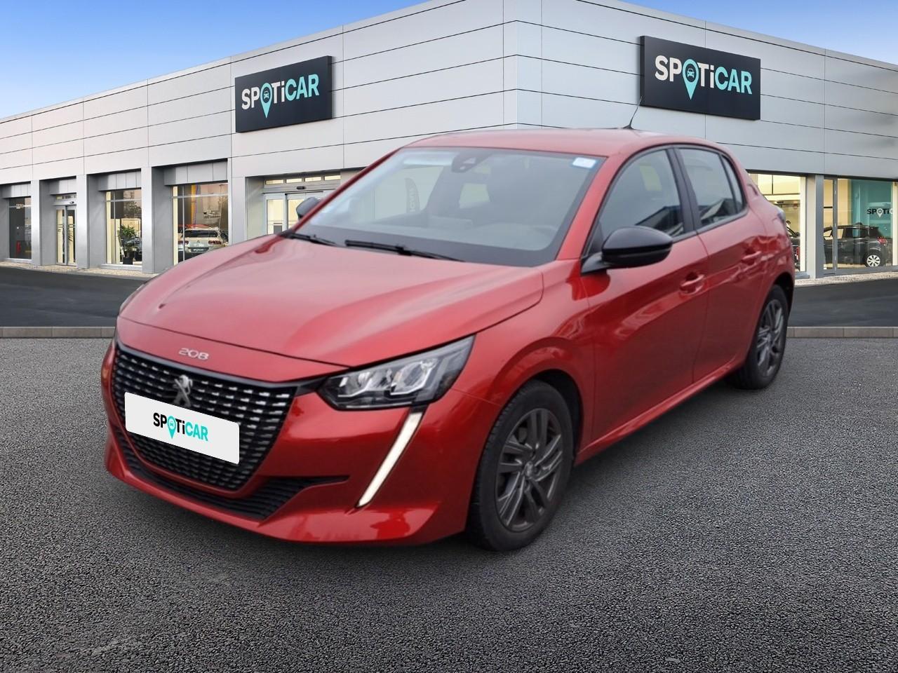 PEUGEOT PEUGEOT 208 Occasion Rouge Essence sans plomb 2022