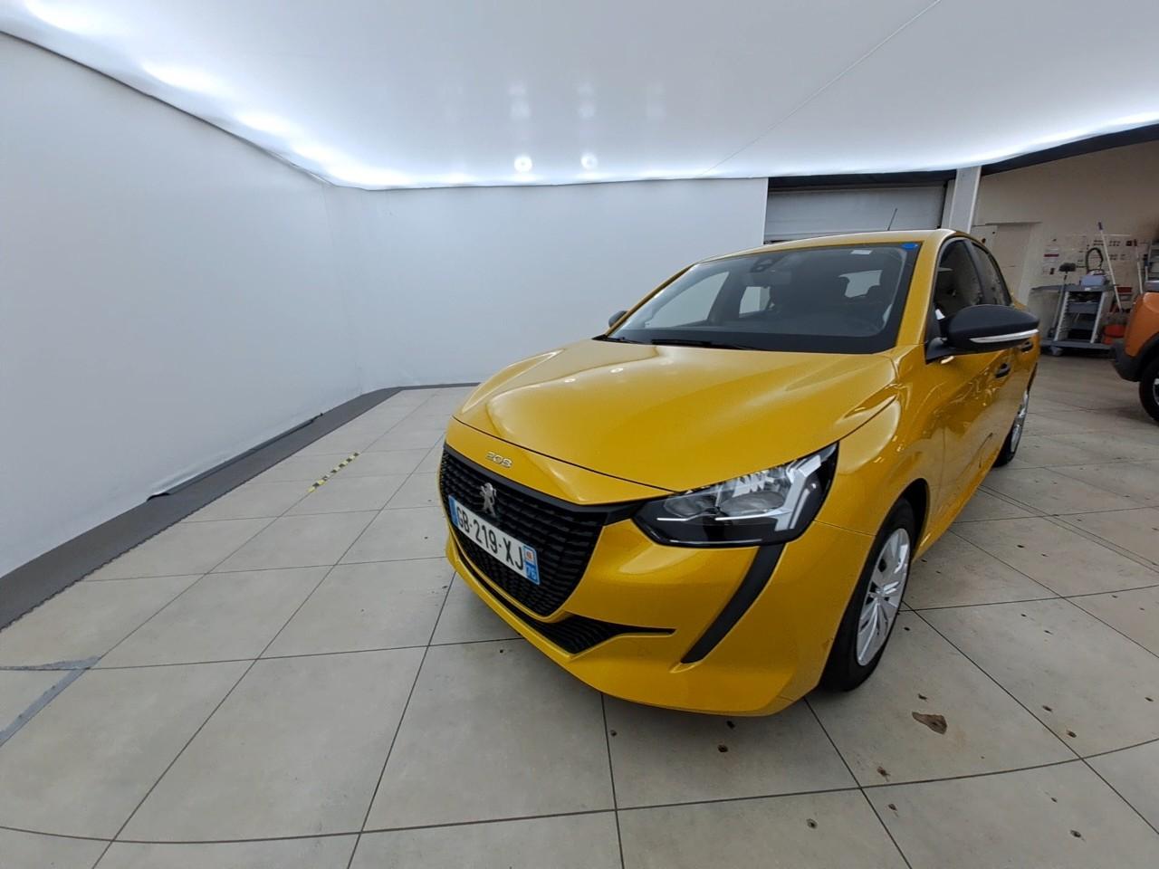 PEUGEOT PEUGEOT 208 Occasion Jaune Essence sans plomb 2021