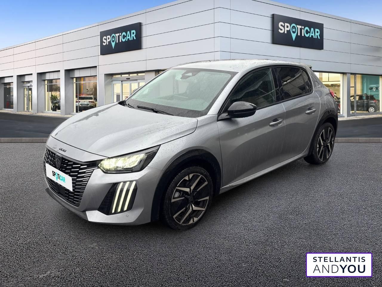 PEUGEOT PEUGEOT 208 Occasion Gris Essence sans plomb 2025