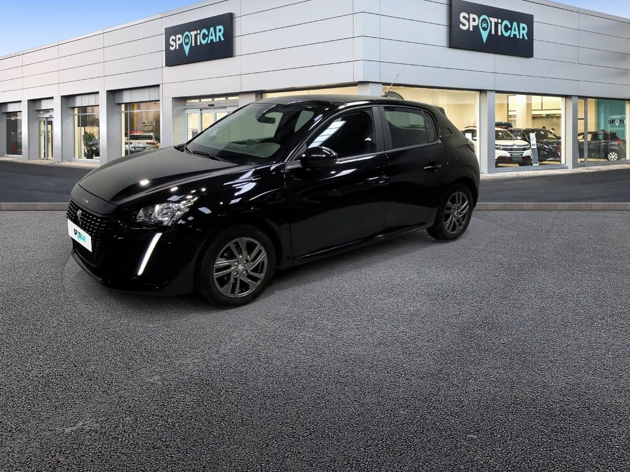 PEUGEOT PEUGEOT 208 Occasion Noir Essence sans plomb 2022