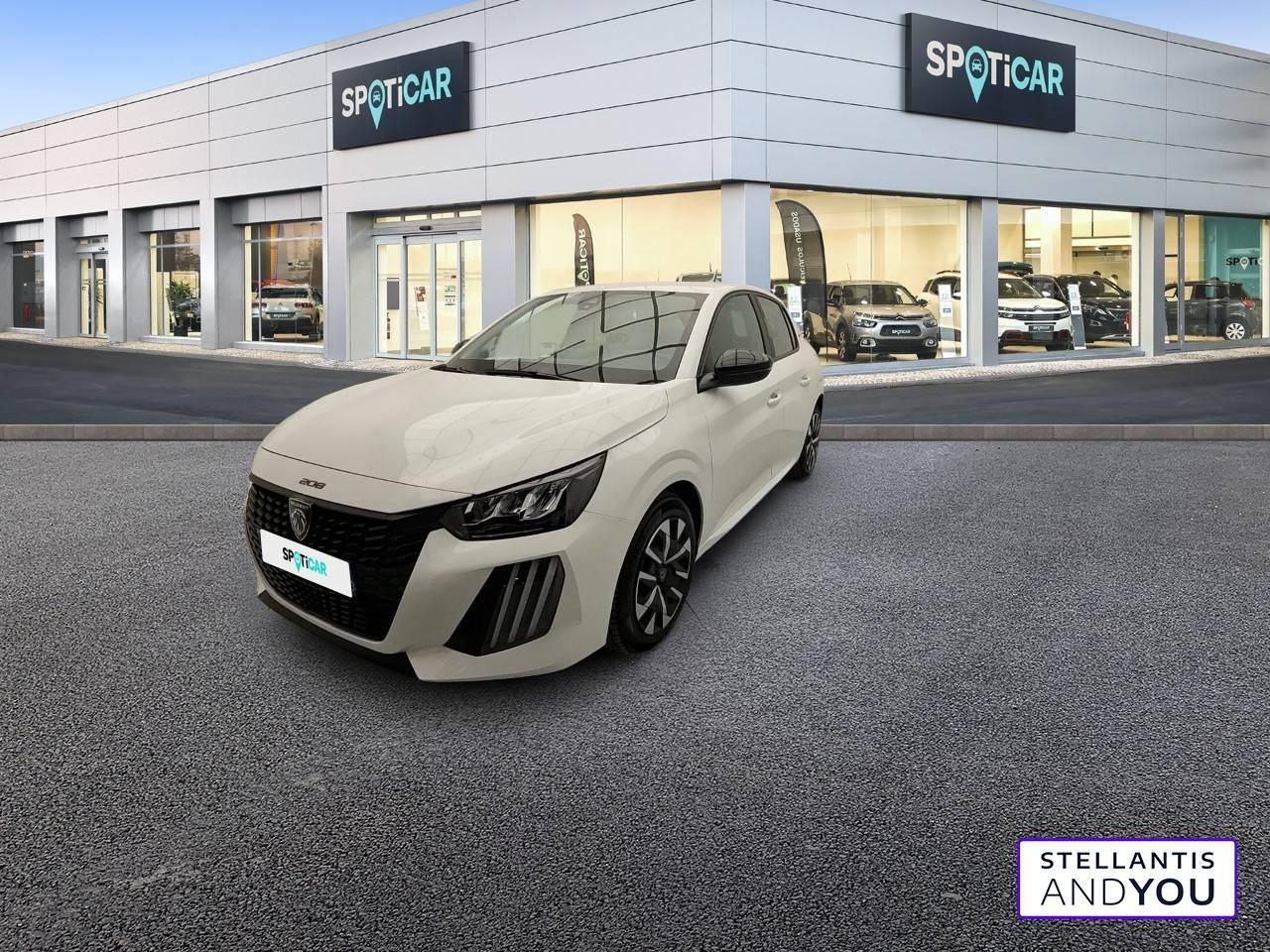 PEUGEOT PEUGEOT 208 Occasion Blanc Essence sans plomb 2024