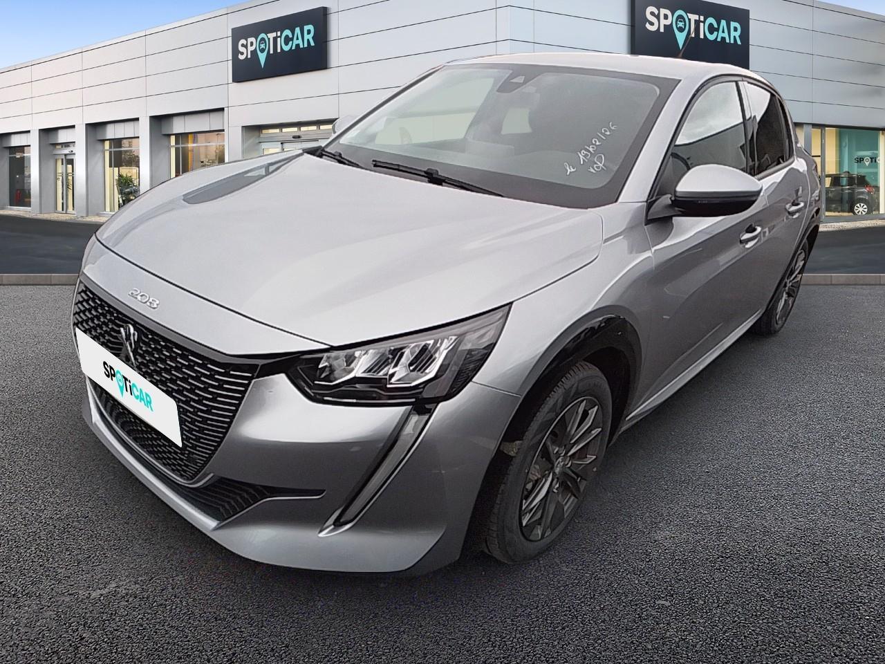PEUGEOT PEUGEOT 208 Occasion Gris Courant électrique 2021