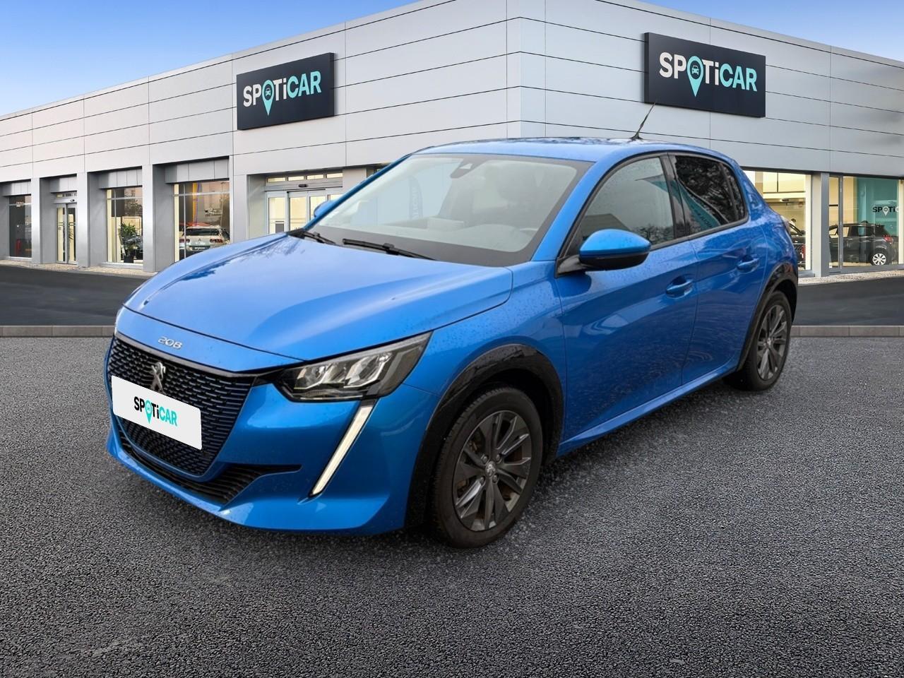 PEUGEOT PEUGEOT 208 Occasion Bleu Courant électrique 2021