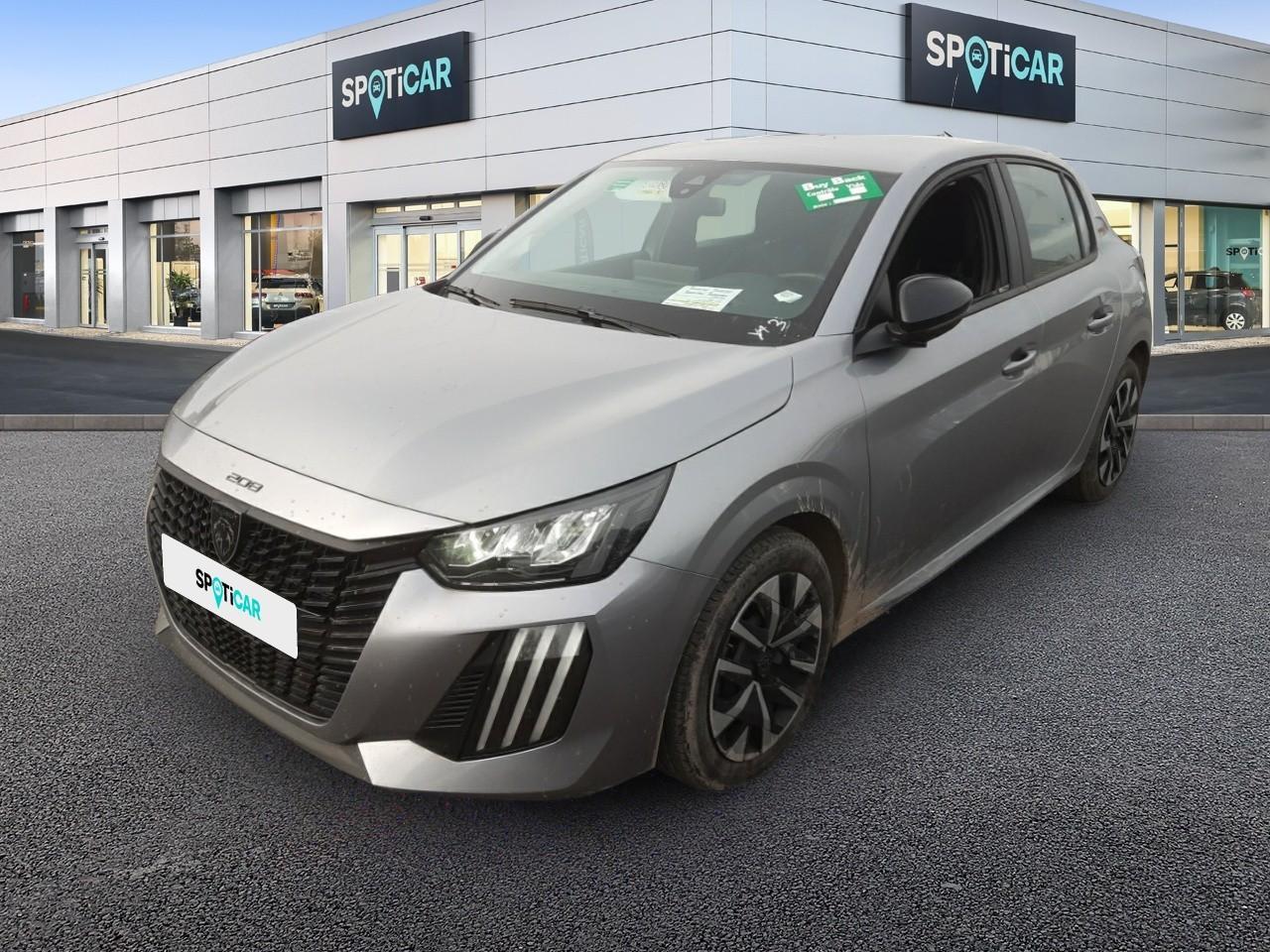 PEUGEOT PEUGEOT 208 Occasion Gris Essence sans plomb 2025