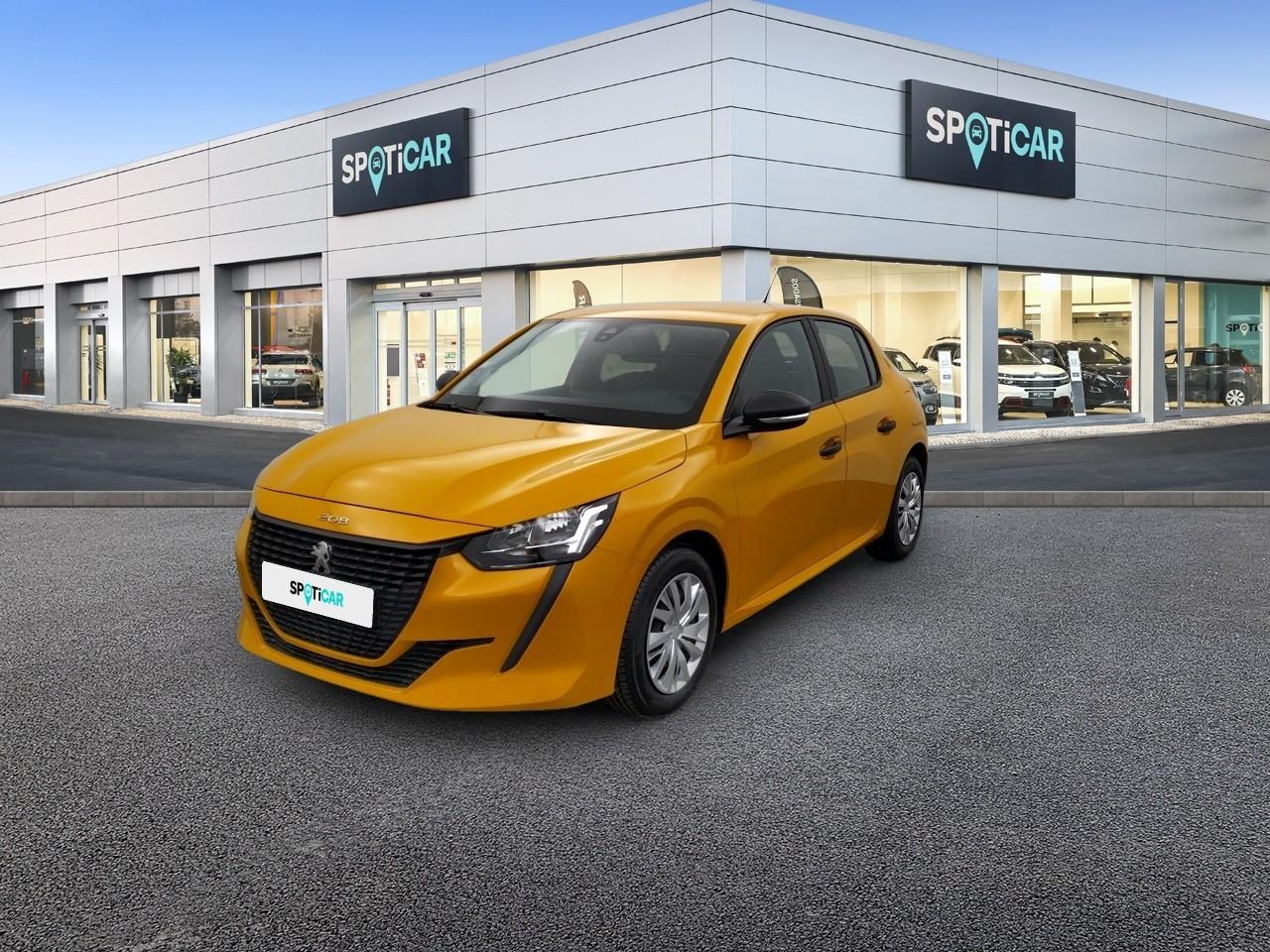 PEUGEOT PEUGEOT 208 Occasion Jaune Essence sans plomb 2021