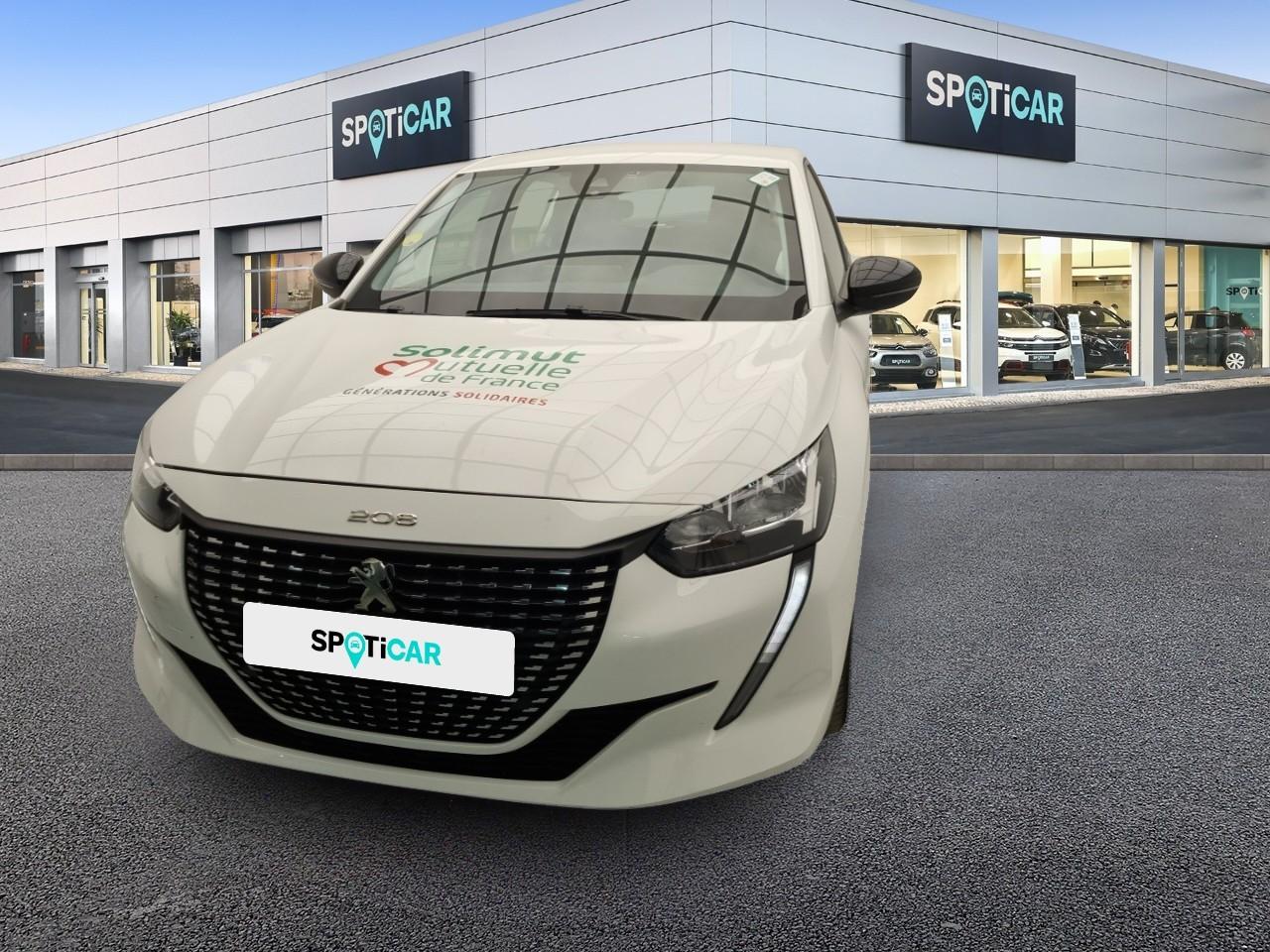 PEUGEOT PEUGEOT 208 Occasion Blanc Diesel 2022