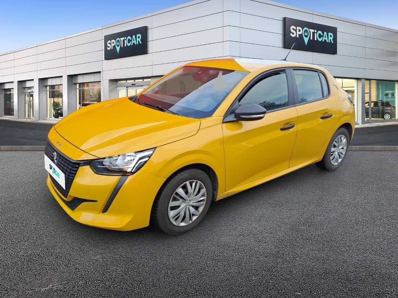PEUGEOT PEUGEOT 208 Occasion Jaune Essence sans plomb 2021