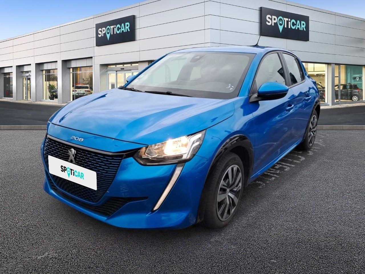 PEUGEOT PEUGEOT 208 Occasion Bleu Courant électrique 2022