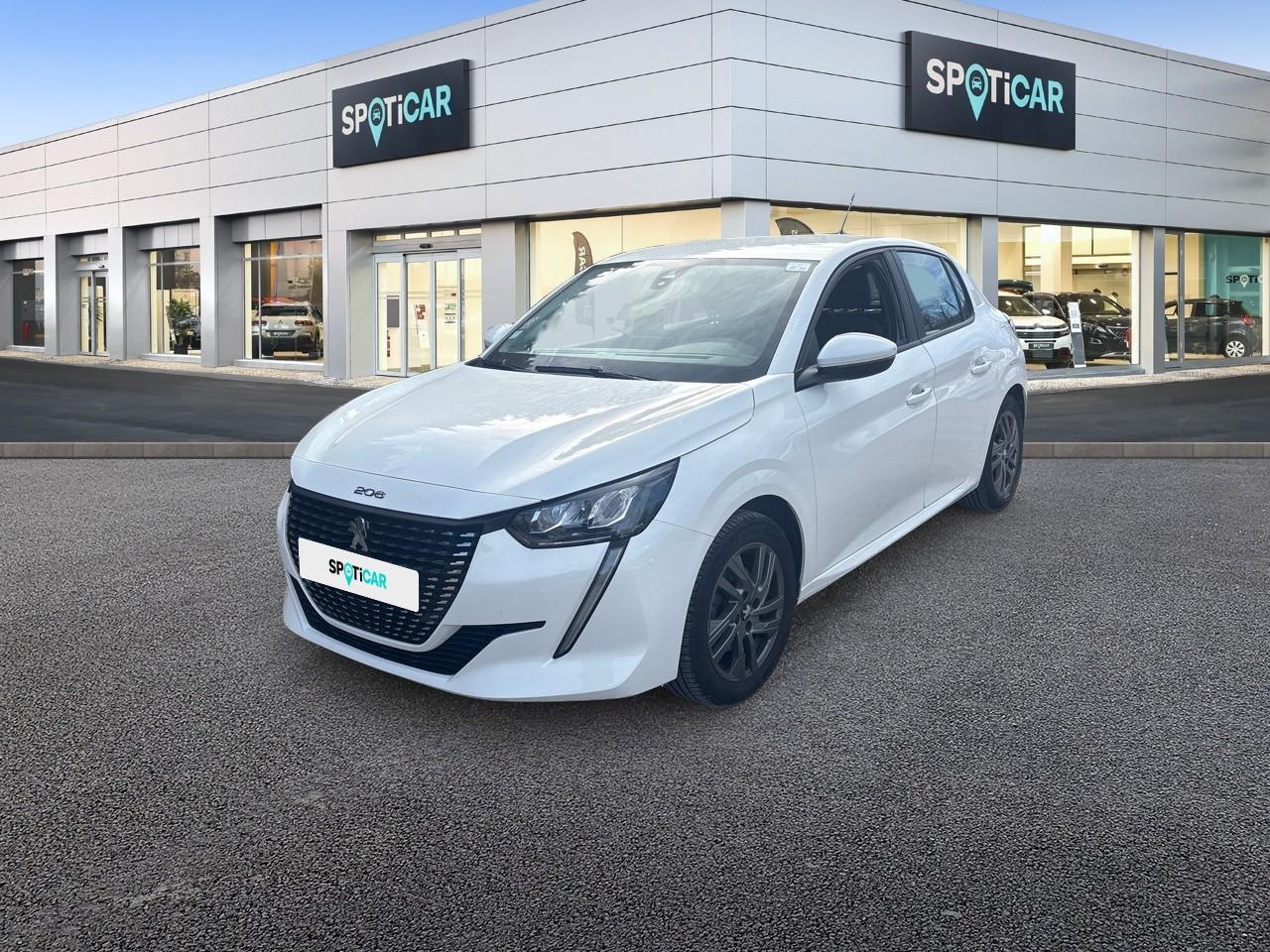 PEUGEOT PEUGEOT 208 Occasion BLANC Essence sans plomb 2021