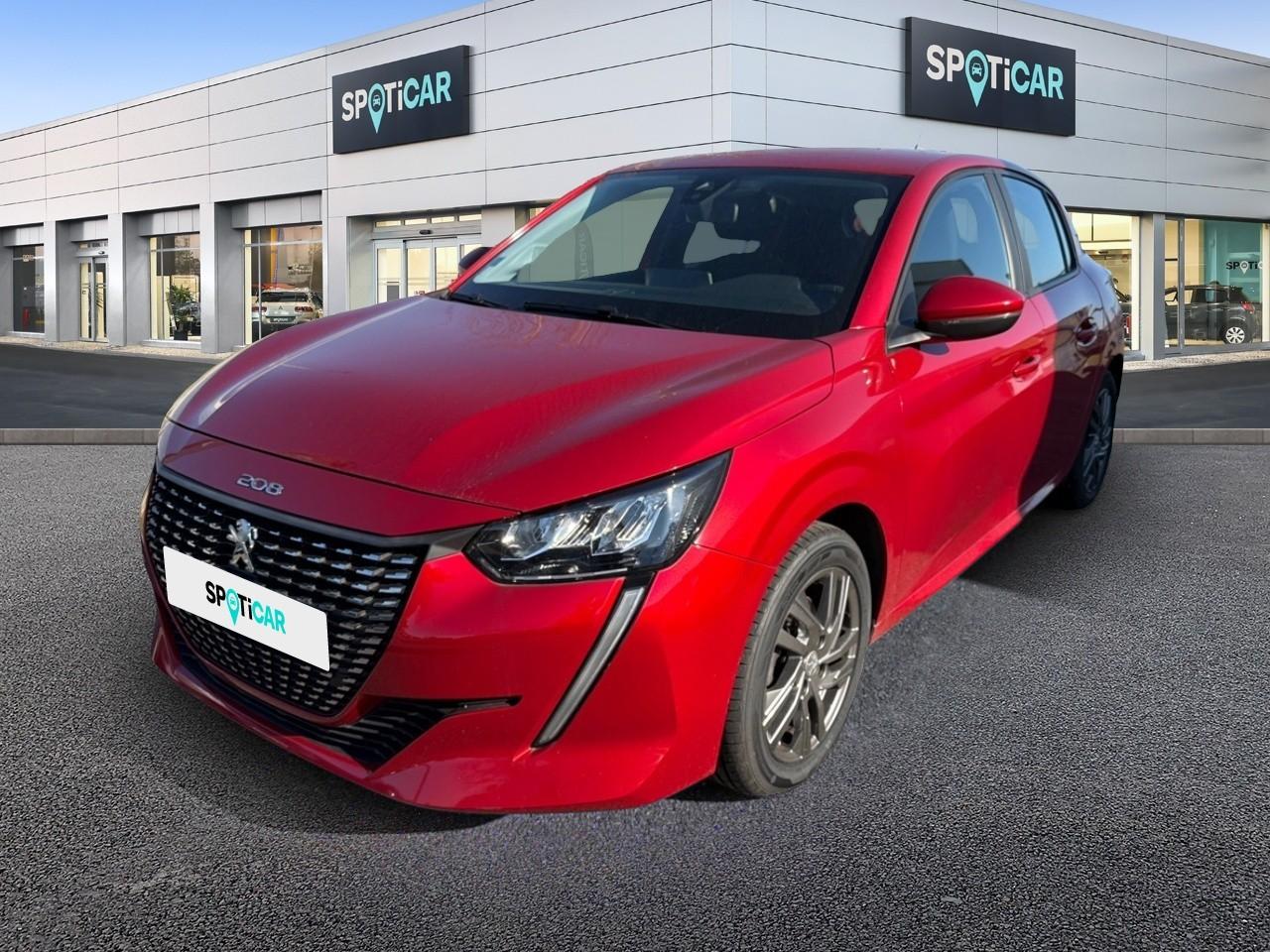 PEUGEOT PEUGEOT 208 Occasion Rouge Essence sans plomb 2021
