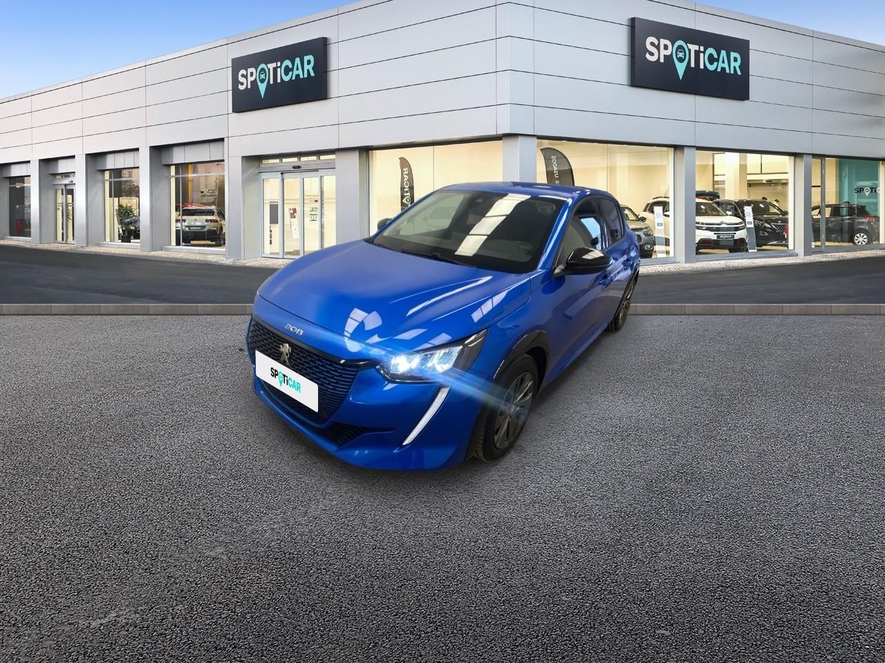 PEUGEOT PEUGEOT 208 Occasion Bleu Courant électrique 2022