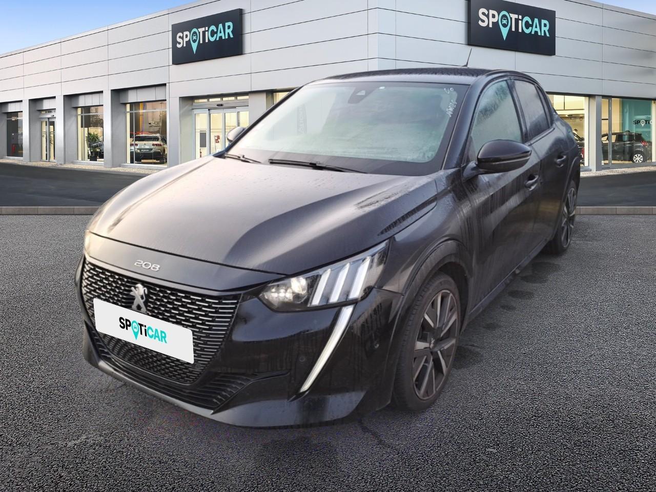 PEUGEOT PEUGEOT 208 Occasion Noir Essence sans plomb 2021