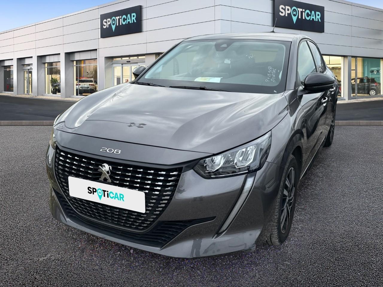 PEUGEOT PEUGEOT 208 Occasion Gris Essence sans plomb 2022