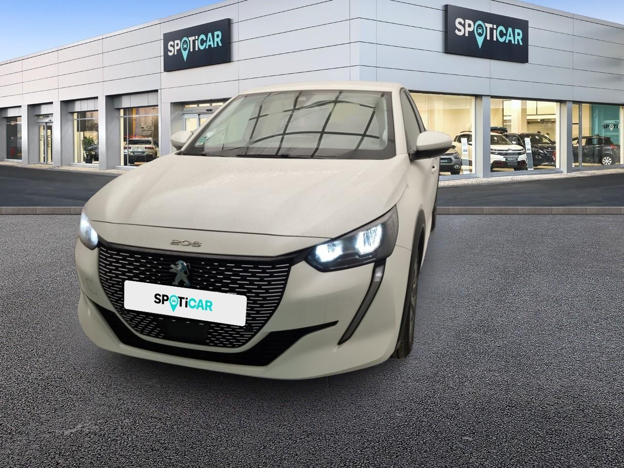 PEUGEOT PEUGEOT 208 Occasion Blanc Courant électrique 2021