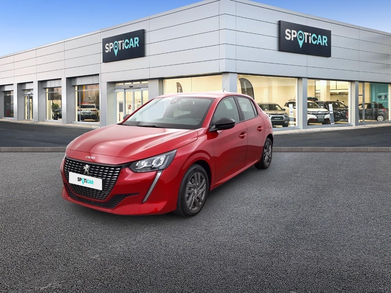 PEUGEOT PEUGEOT 208 Occasion Rouge Essence sans plomb 2022