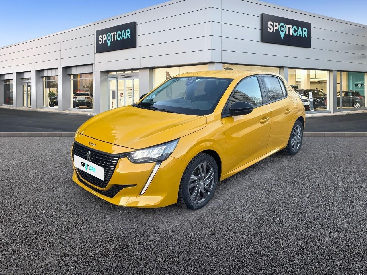 PEUGEOT PEUGEOT 208 Occasion Jaune Essence sans plomb 2022