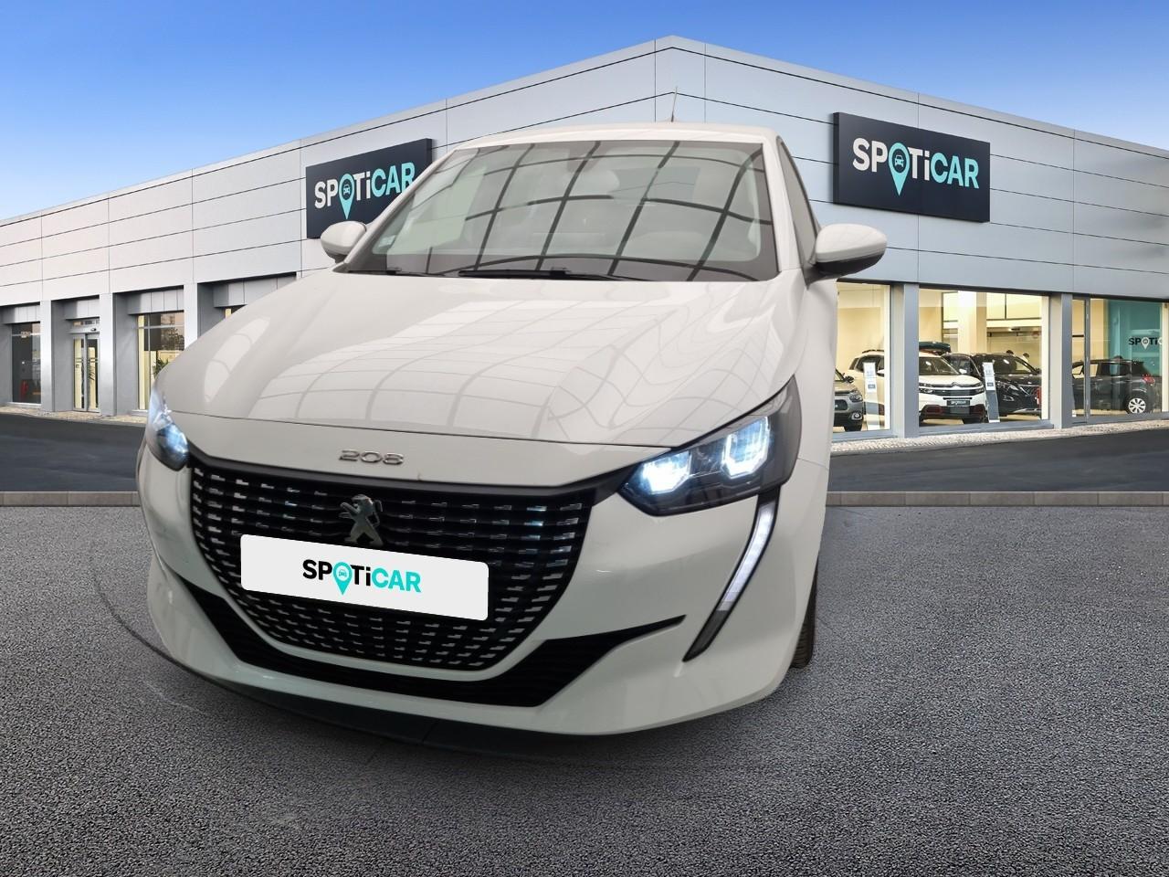 PEUGEOT PEUGEOT 208 Occasion Blanc Essence sans plomb 2021