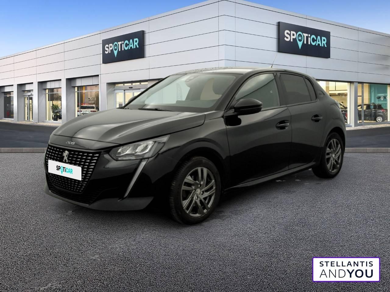 PEUGEOT PEUGEOT 208 Occasion Noir Essence sans plomb 2024