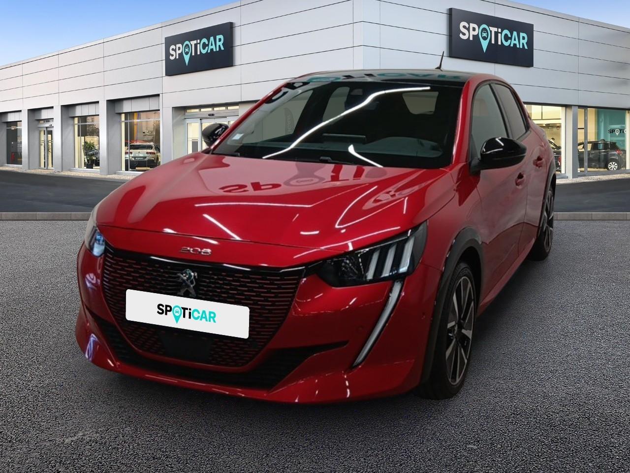 PEUGEOT PEUGEOT 208 Occasion Rouge Courant électrique 2021