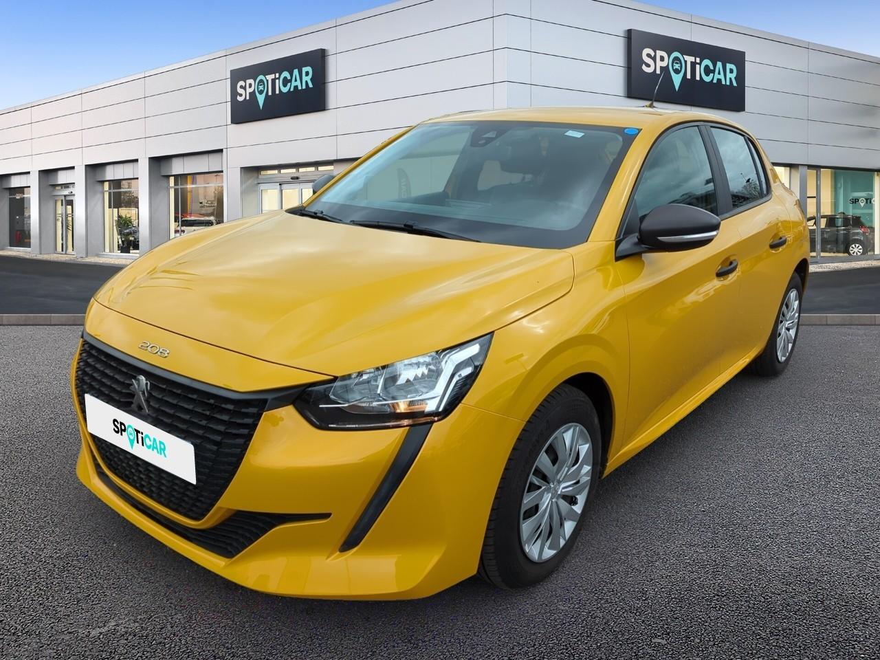 PEUGEOT PEUGEOT 208 Occasion Jaune Essence sans plomb 2022