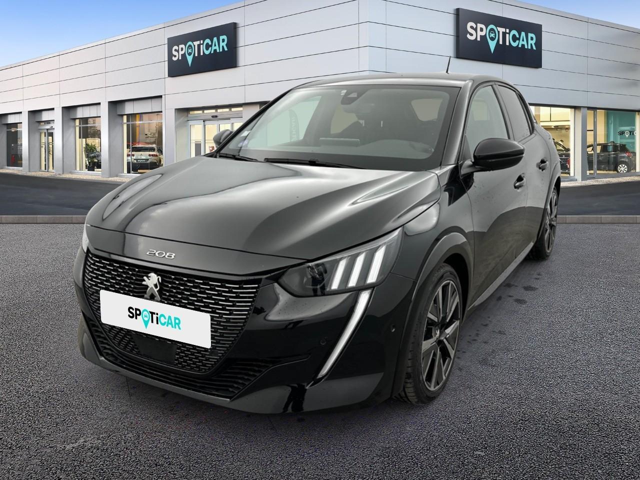 PEUGEOT PEUGEOT 208 Occasion Noir Essence sans plomb 2020