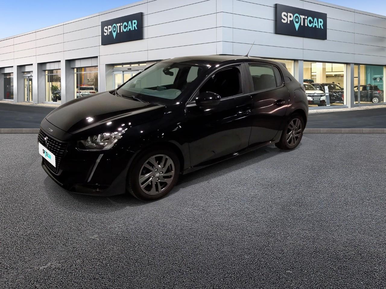 PEUGEOT PEUGEOT 208 Occasion Noir Essence sans plomb 2022