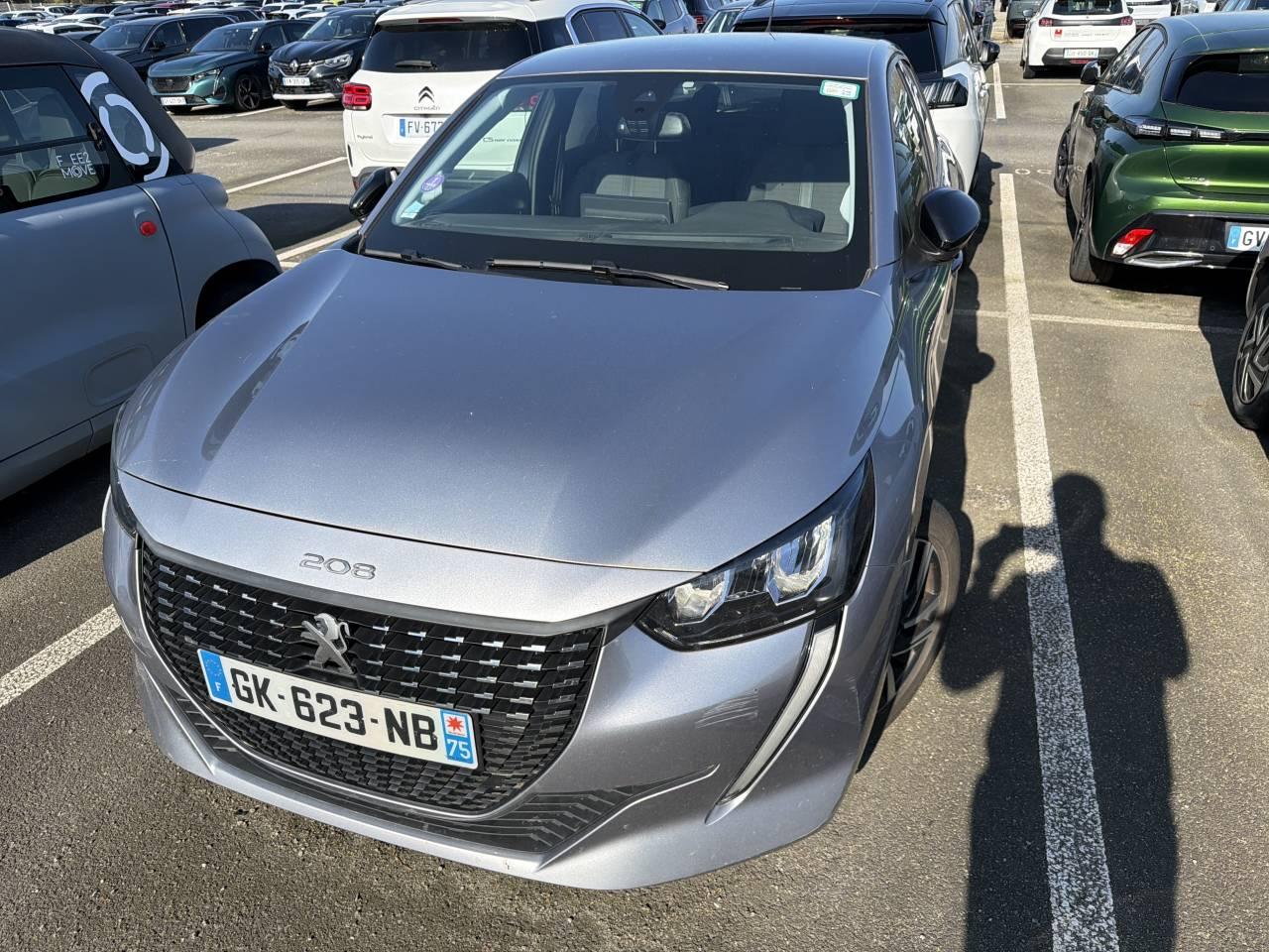 PEUGEOT PEUGEOT 208 Occasion Gris Essence sans plomb 2022