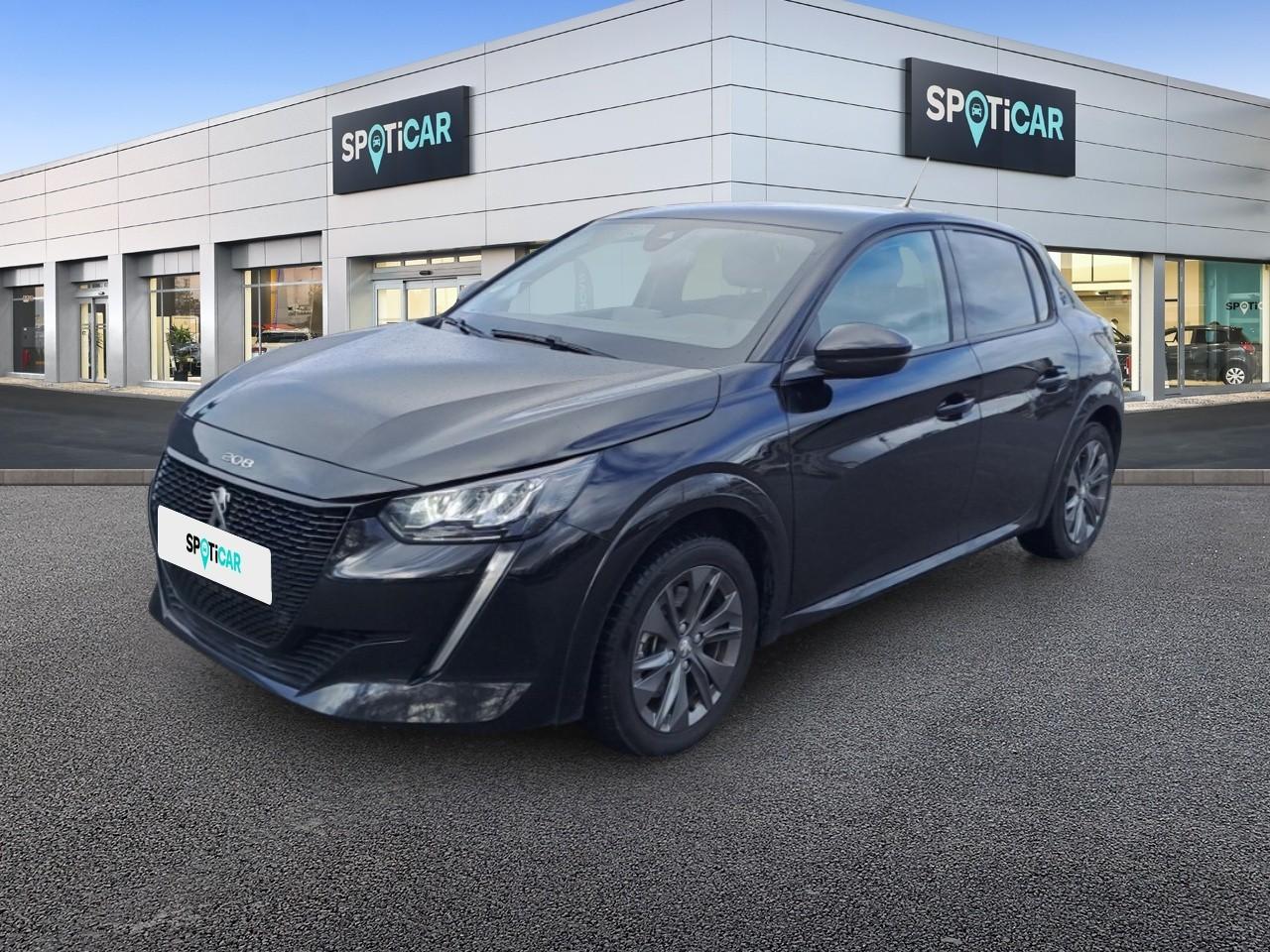 PEUGEOT PEUGEOT 208 Occasion Noir Courant électrique 2022