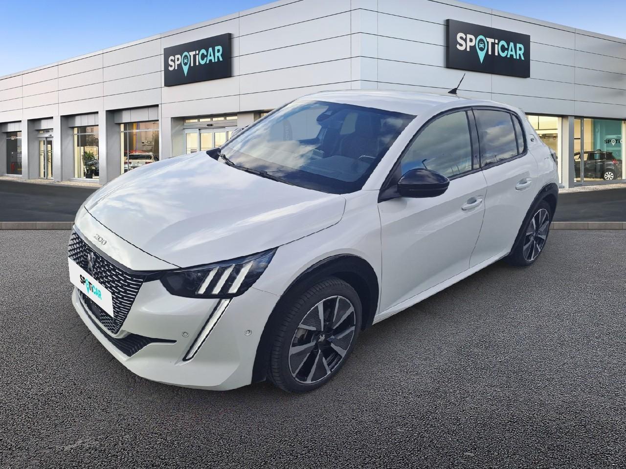 PEUGEOT PEUGEOT 208 Occasion Blanc Courant électrique 2022