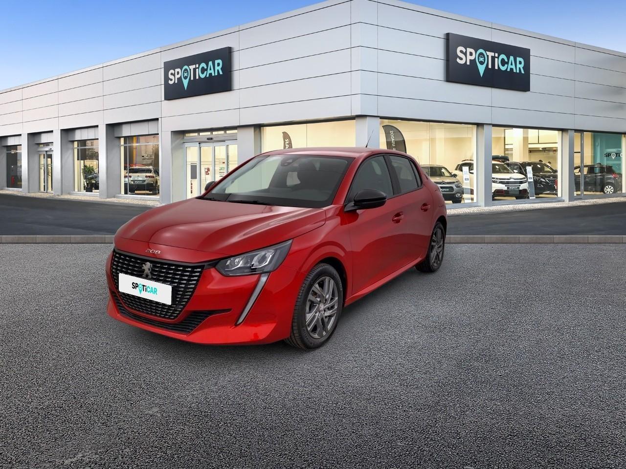 PEUGEOT PEUGEOT 208 Occasion Rouge Essence sans plomb 2022