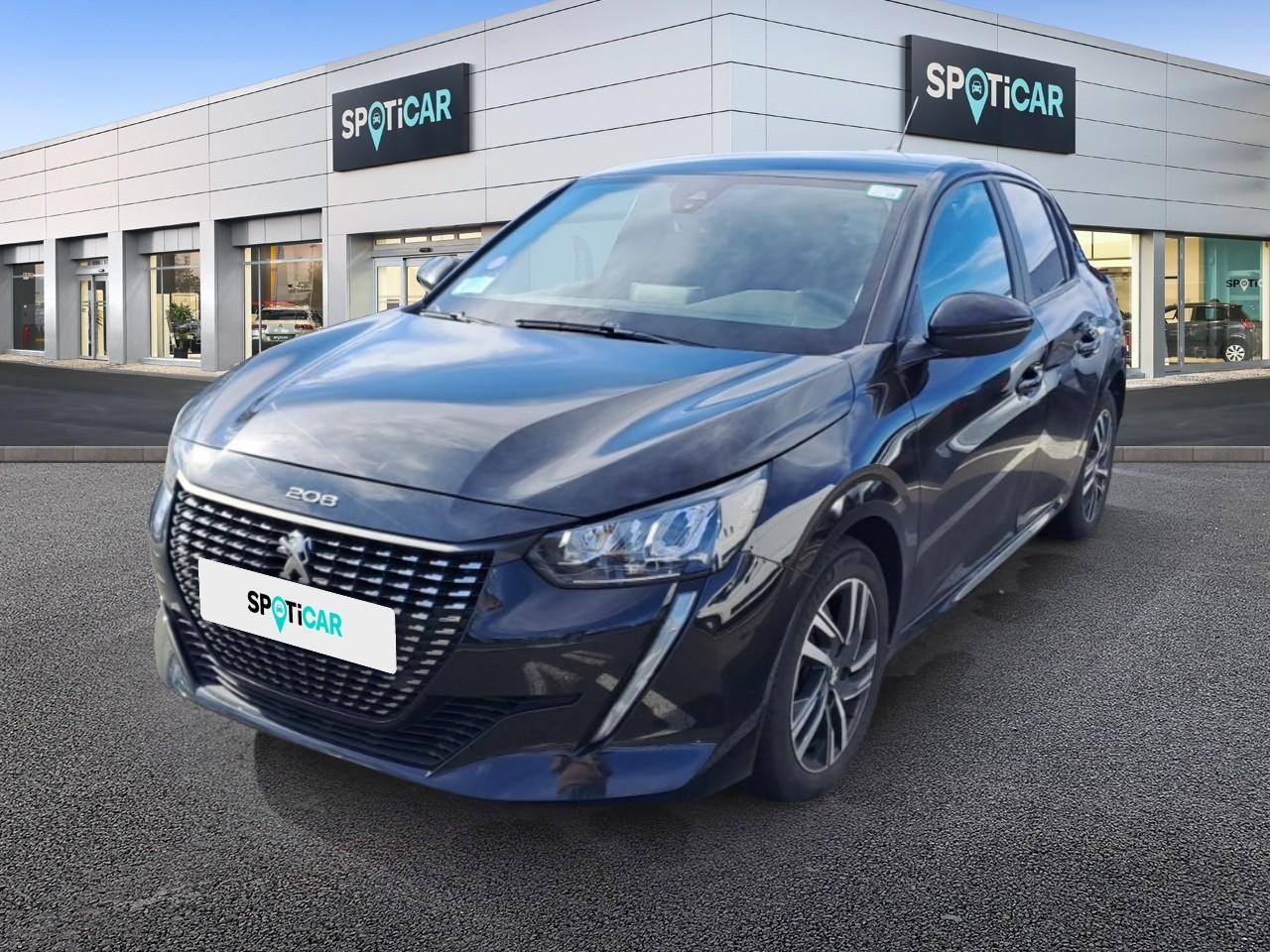 PEUGEOT PEUGEOT 208 Occasion Noir Essence sans plomb 2023