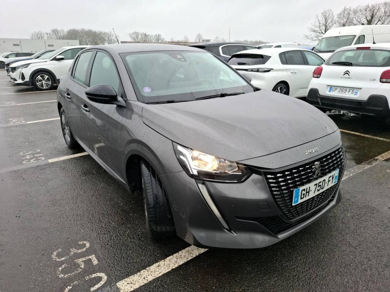 PEUGEOT PEUGEOT 208 Occasion Gris Essence sans plomb 2022