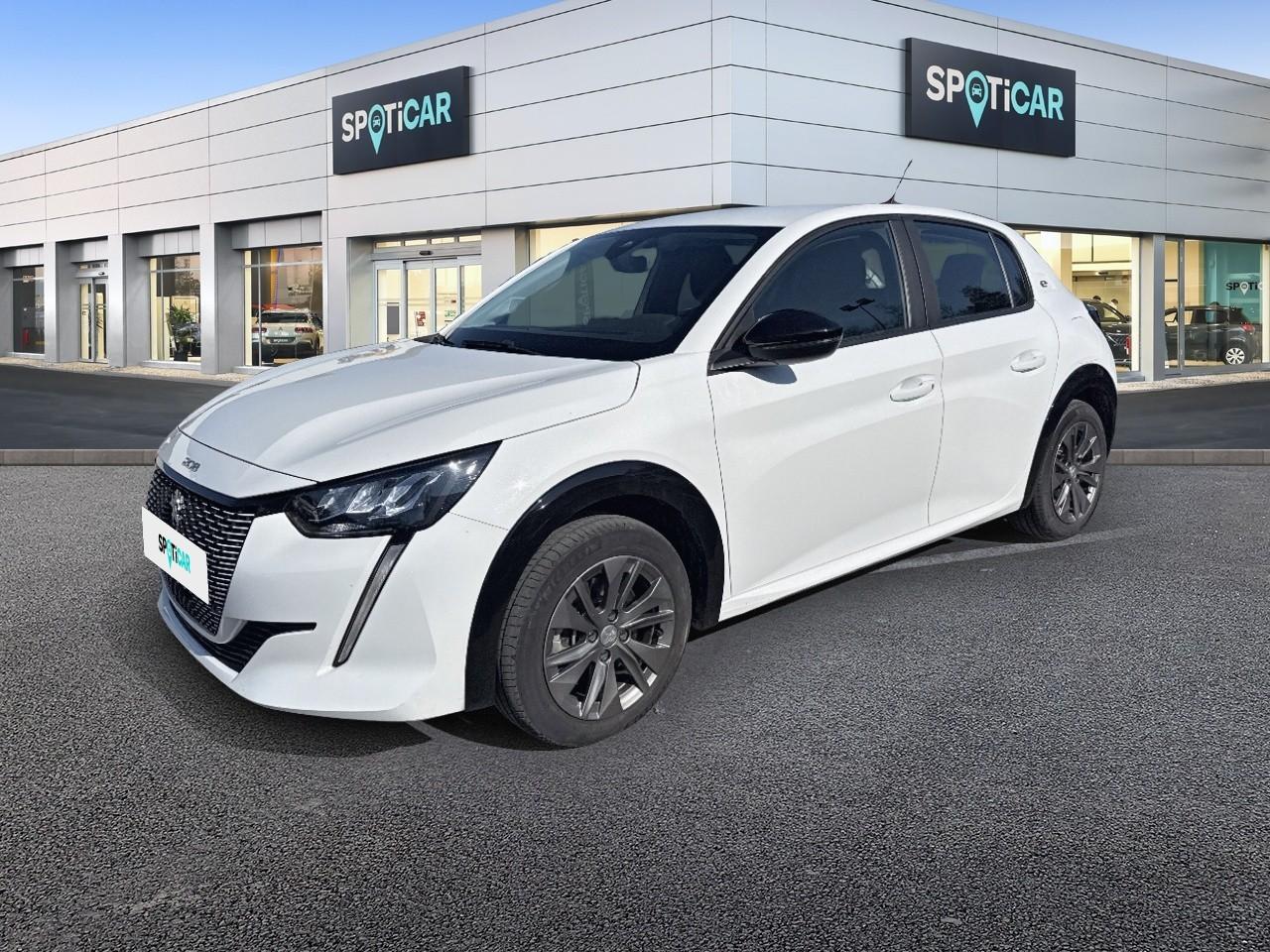 PEUGEOT PEUGEOT 208 Occasion Blanc Courant électrique 2023
