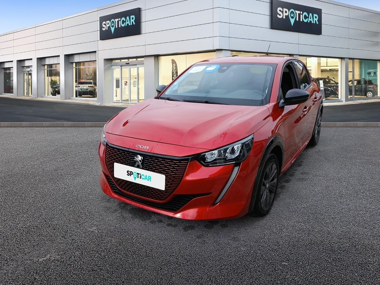 PEUGEOT PEUGEOT 208 Occasion Rouge Courant électrique 2022