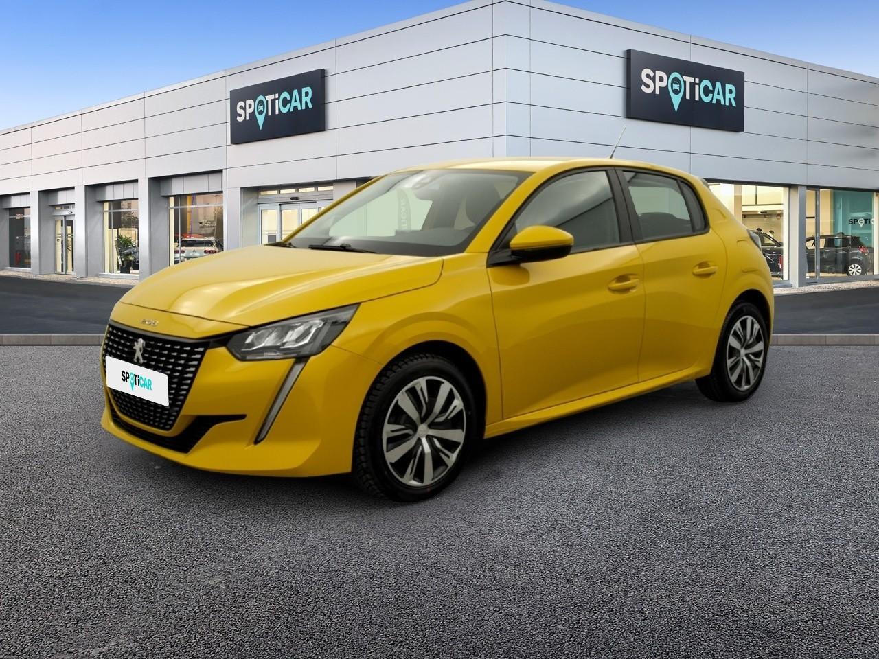 PEUGEOT PEUGEOT 208 Occasion Jaune Essence sans plomb 2020
