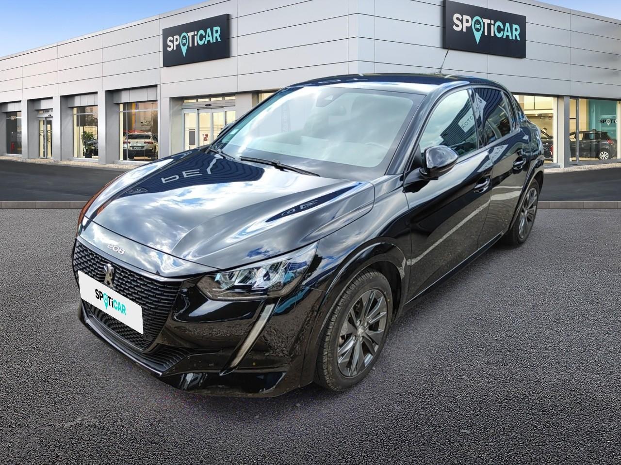 PEUGEOT PEUGEOT 208 Occasion Noir Courant électrique 2022