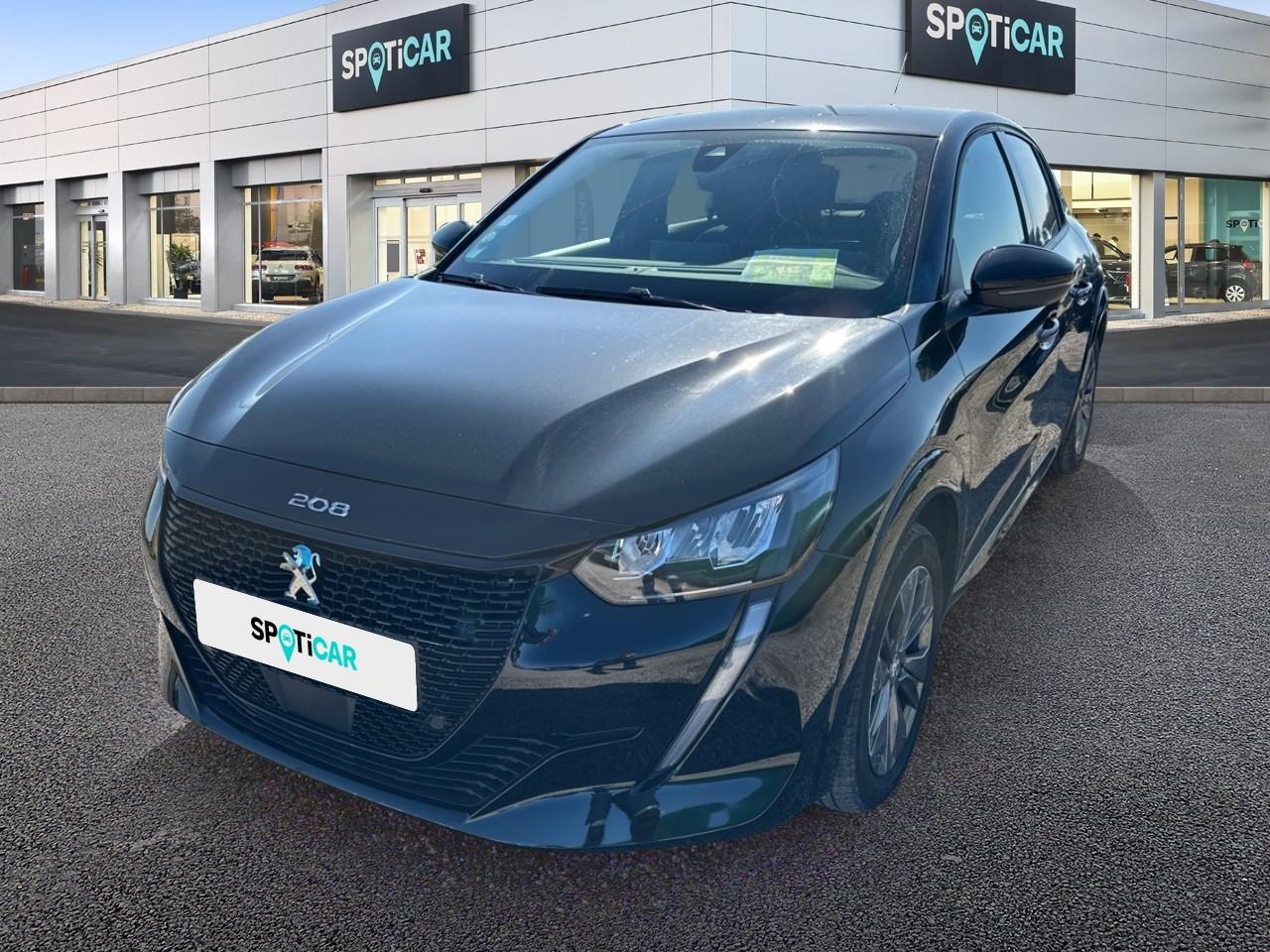PEUGEOT PEUGEOT 208 Occasion Noir Courant électrique 2021