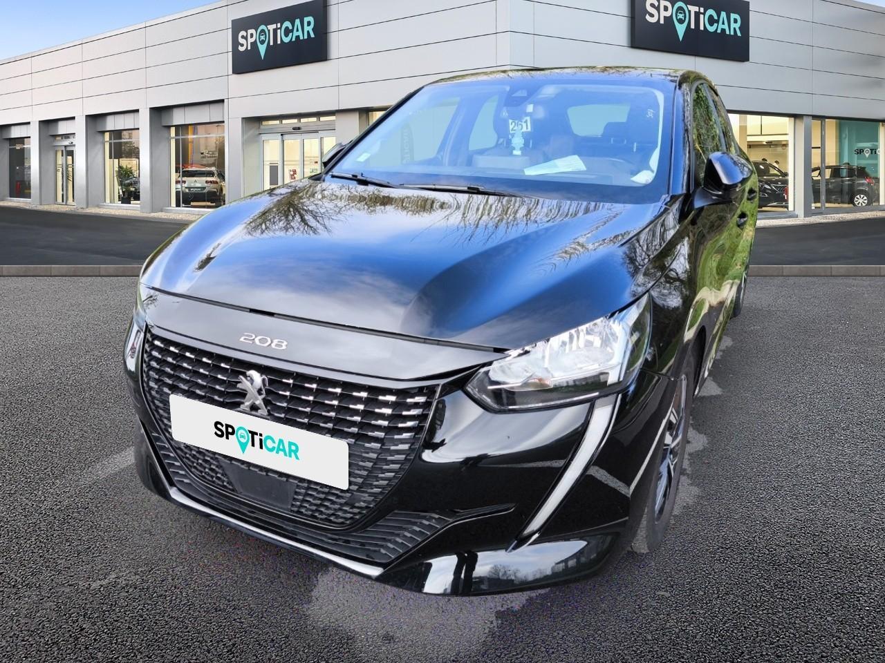 PEUGEOT PEUGEOT 208 Occasion Noir Essence sans plomb 2019