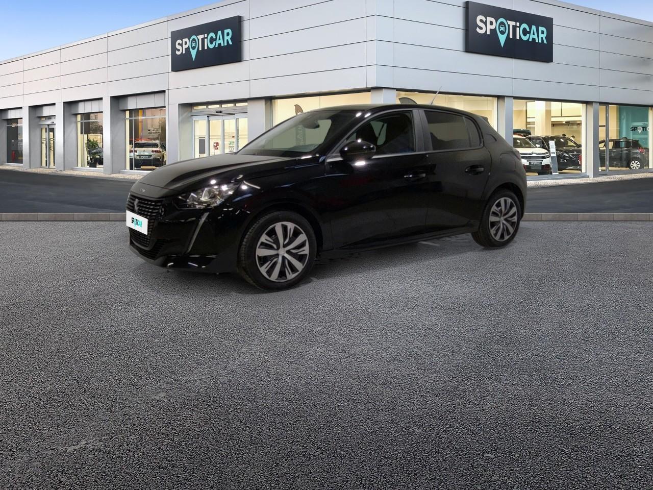 PEUGEOT PEUGEOT 208 Occasion Noir Essence sans plomb 2020