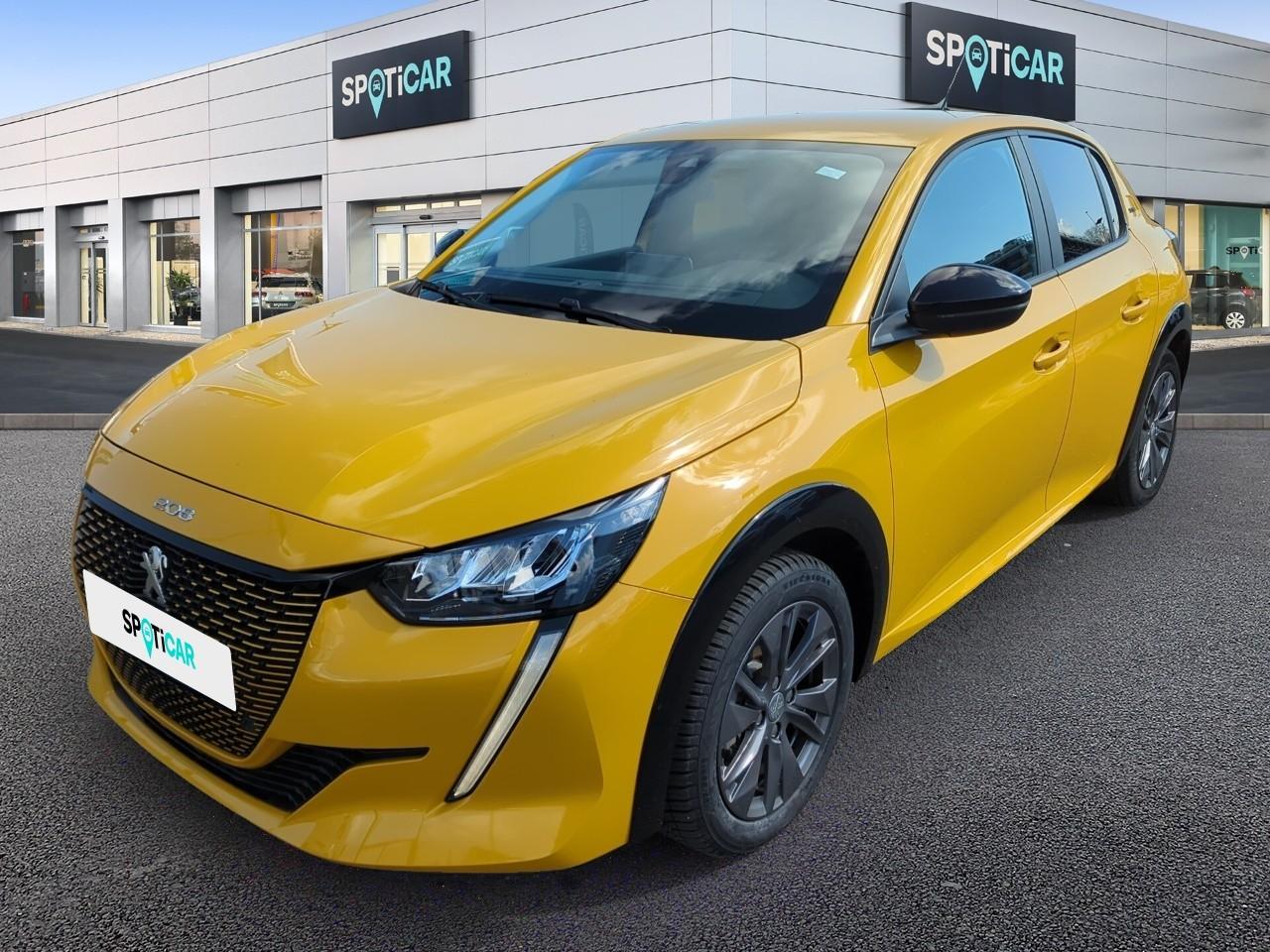 PEUGEOT PEUGEOT 208 Occasion Jaune Courant électrique 2023