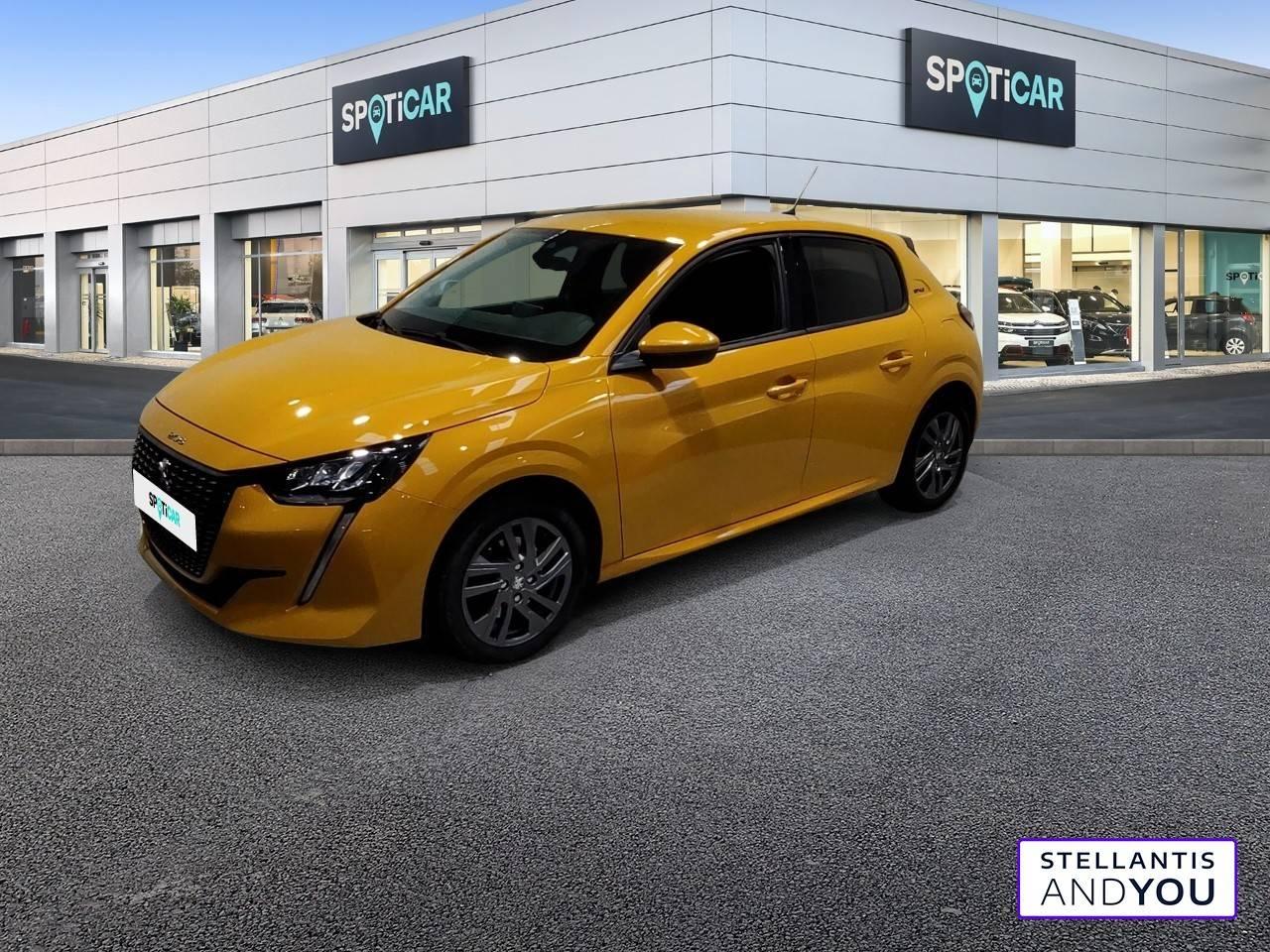 PEUGEOT PEUGEOT 208 Occasion Jaune Essence sans plomb 2021