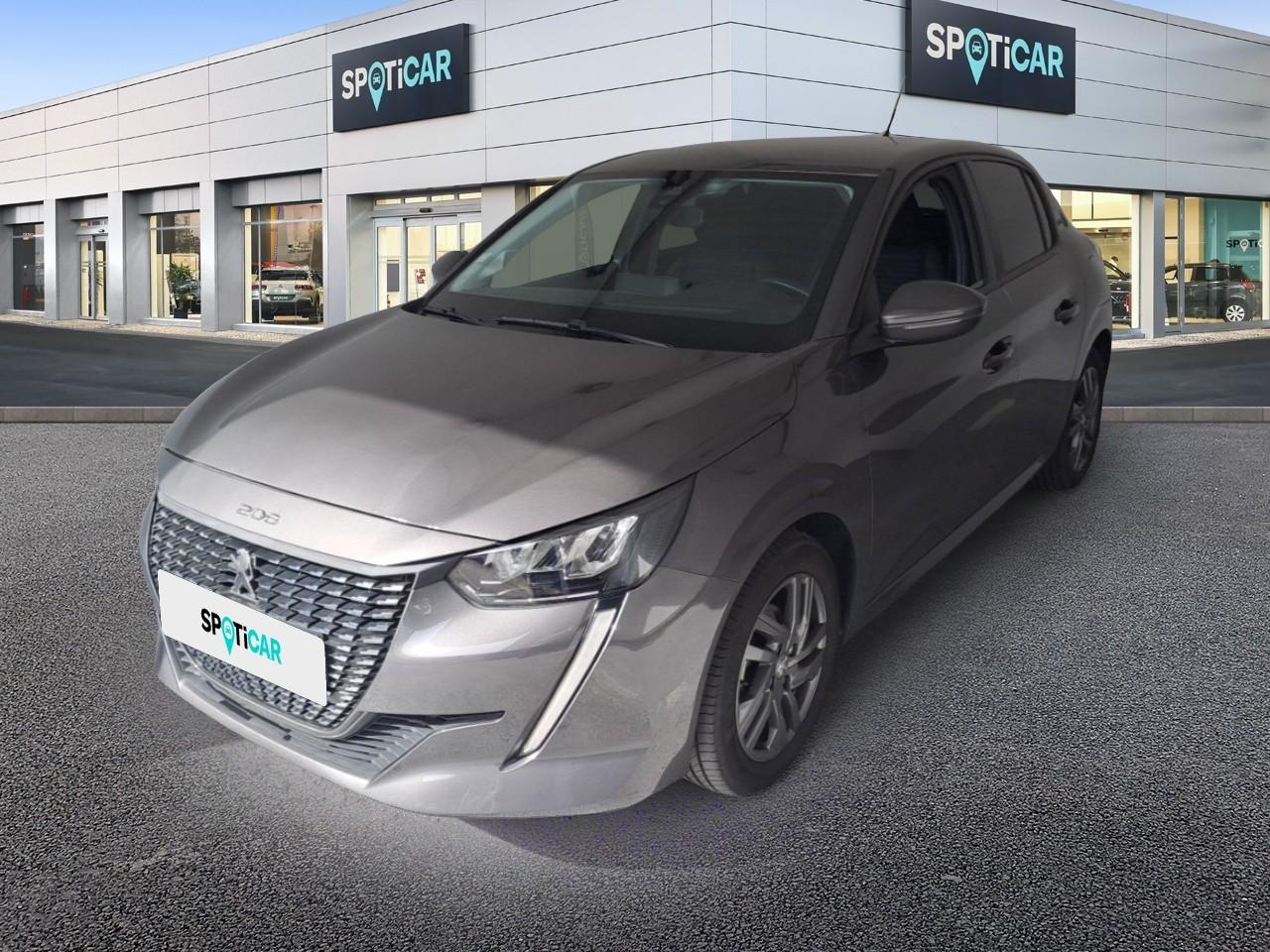 PEUGEOT PEUGEOT 208 Occasion Gris Essence sans plomb 2021