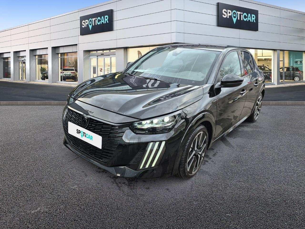 PEUGEOT PEUGEOT 208 Occasion Noir Essence sans plomb 2024