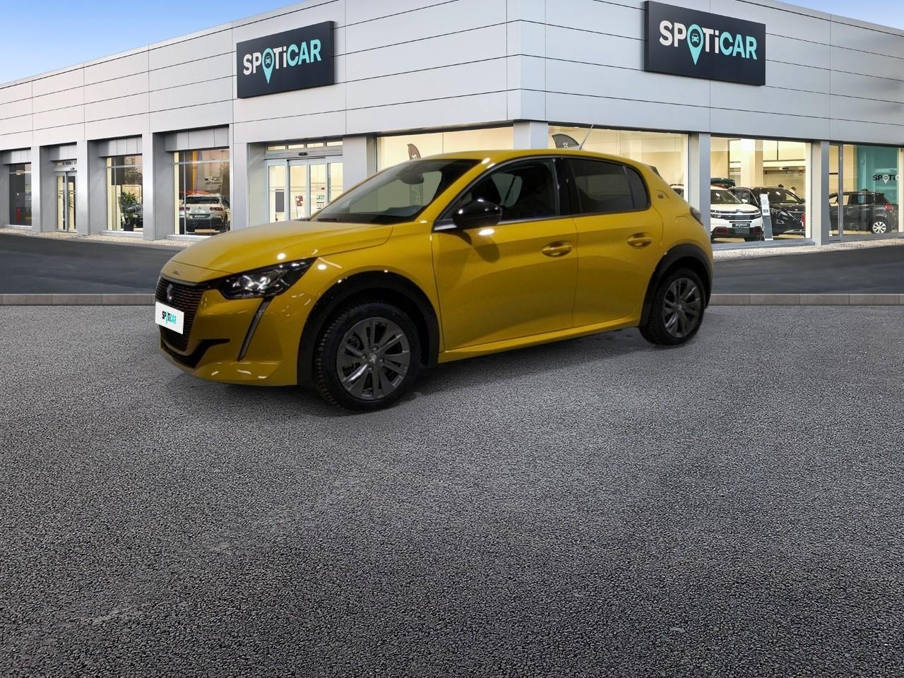 PEUGEOT PEUGEOT 208 Occasion JAUNE FARO METALLISE Courant électrique 2023