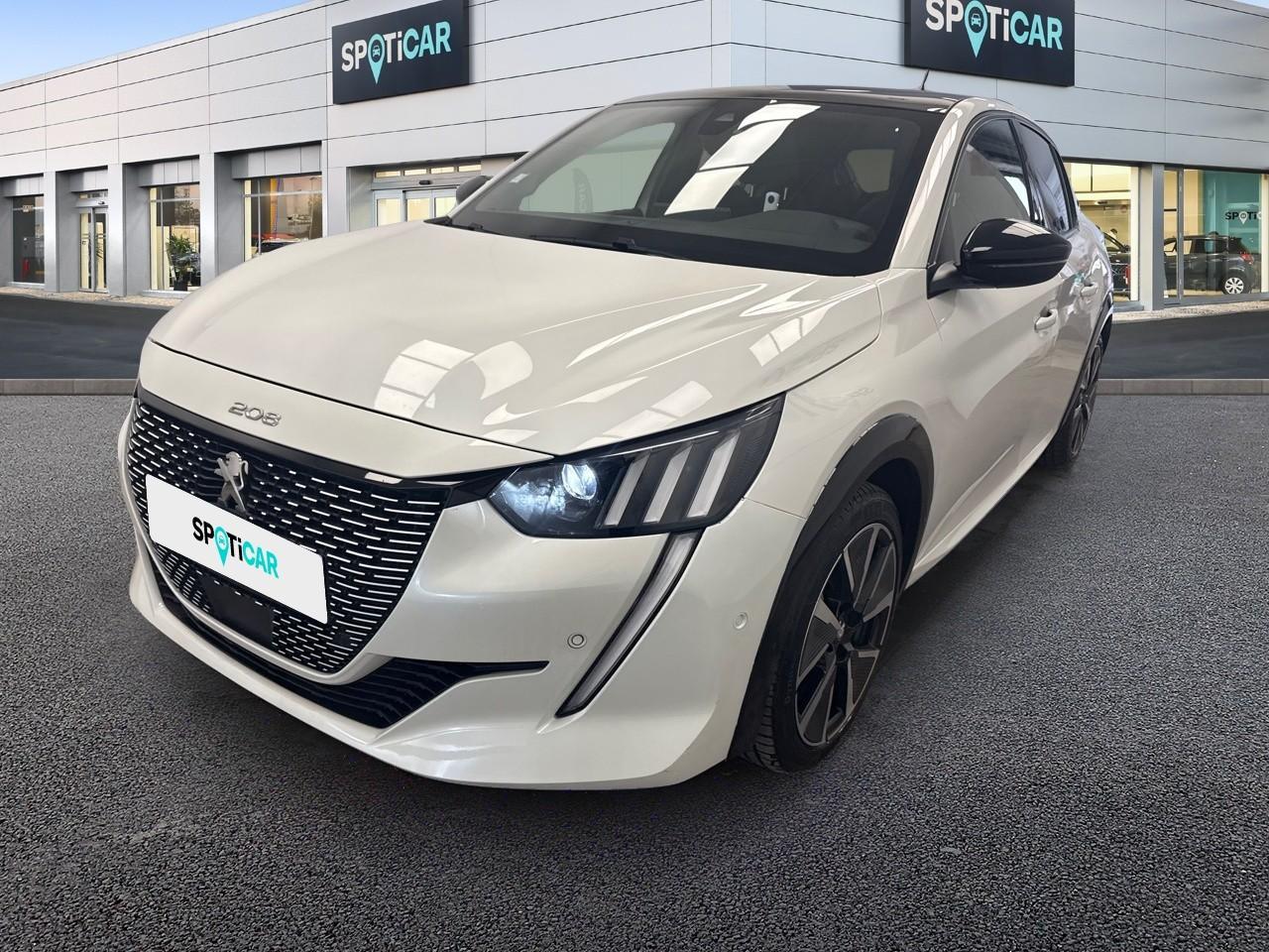 PEUGEOT PEUGEOT 208 Occasion Blanc Courant électrique 2021