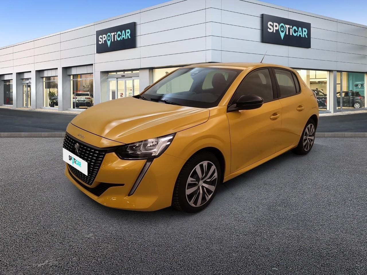 PEUGEOT PEUGEOT 208 Occasion Jaune Essence sans plomb 2023